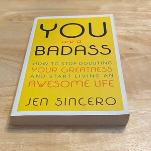 You Are a Badass Book by Jen Sincero Paperback Book
